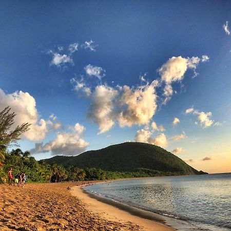 Le Surf Lodge, chambre avec vue mer dans un écrin de verdure Deshaies Exterior foto